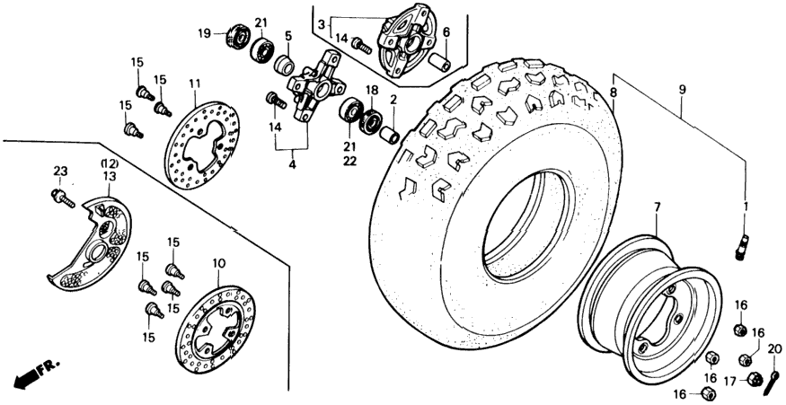 FRONT WHEEL