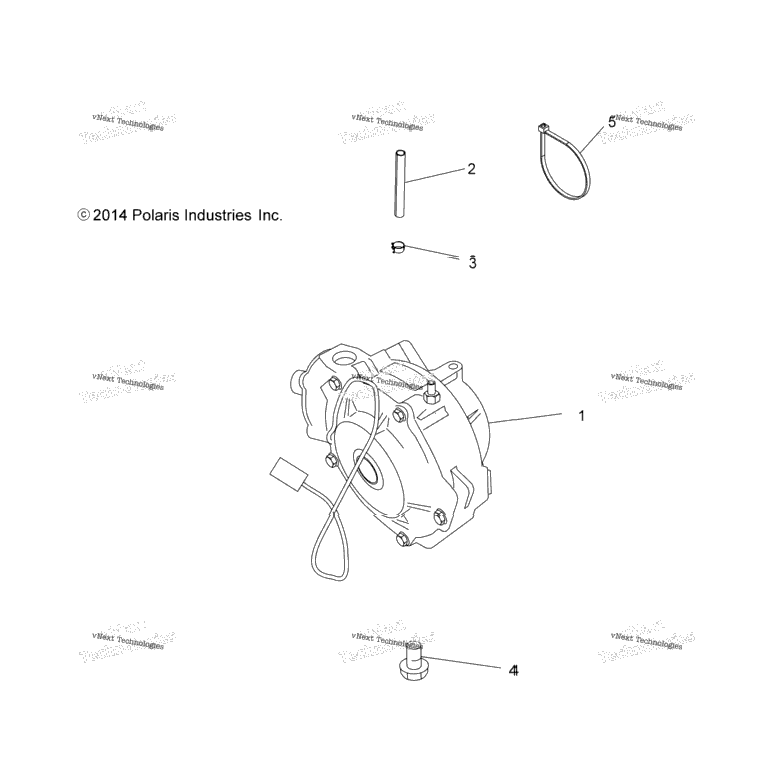 Drive Train, Front Gearcase Mounting