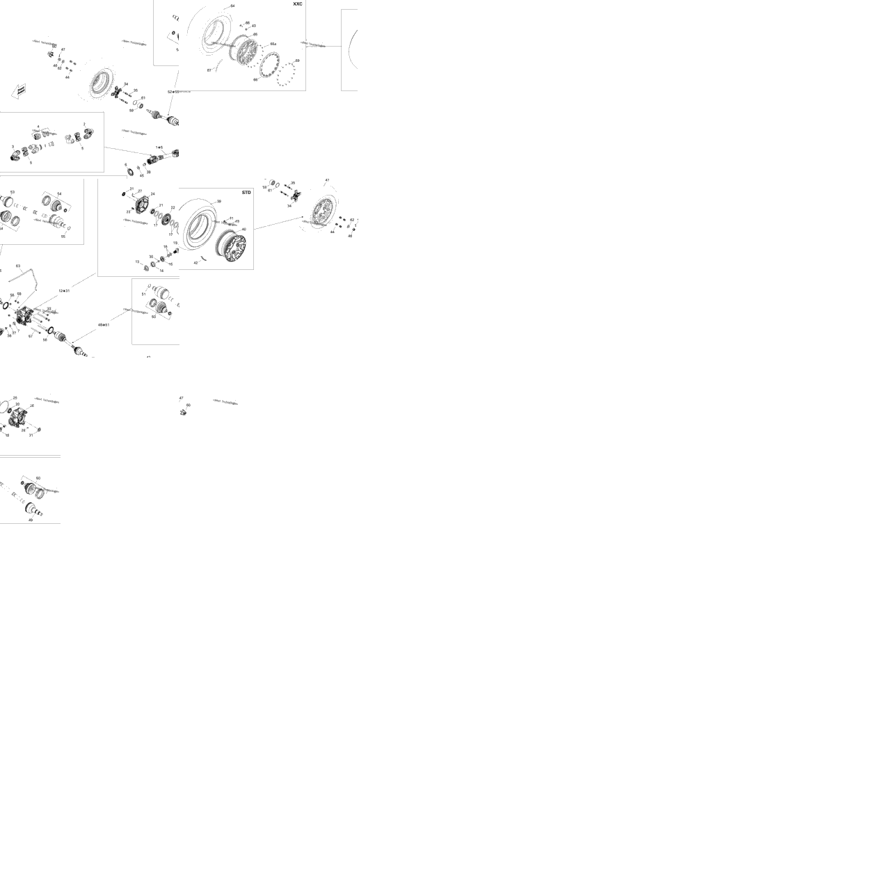 Drive System, Rear