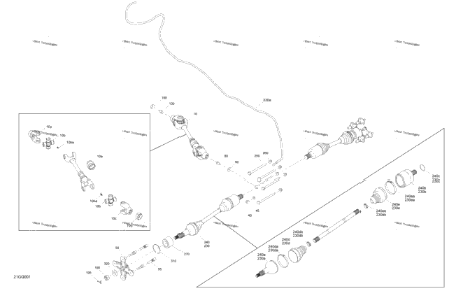 Drive - Rear - Common Parts - No Max