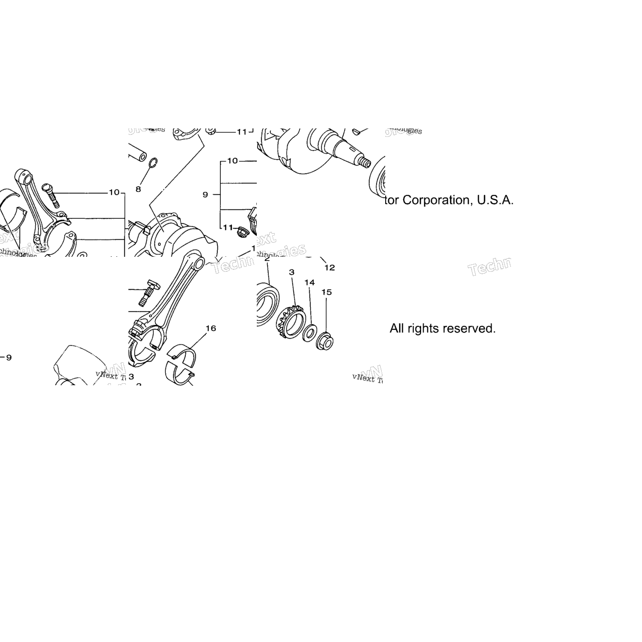 Crankshaft Piston