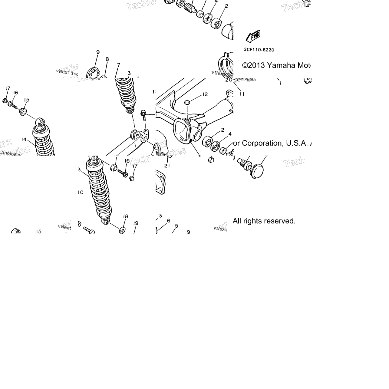 Rear Arm Suspension