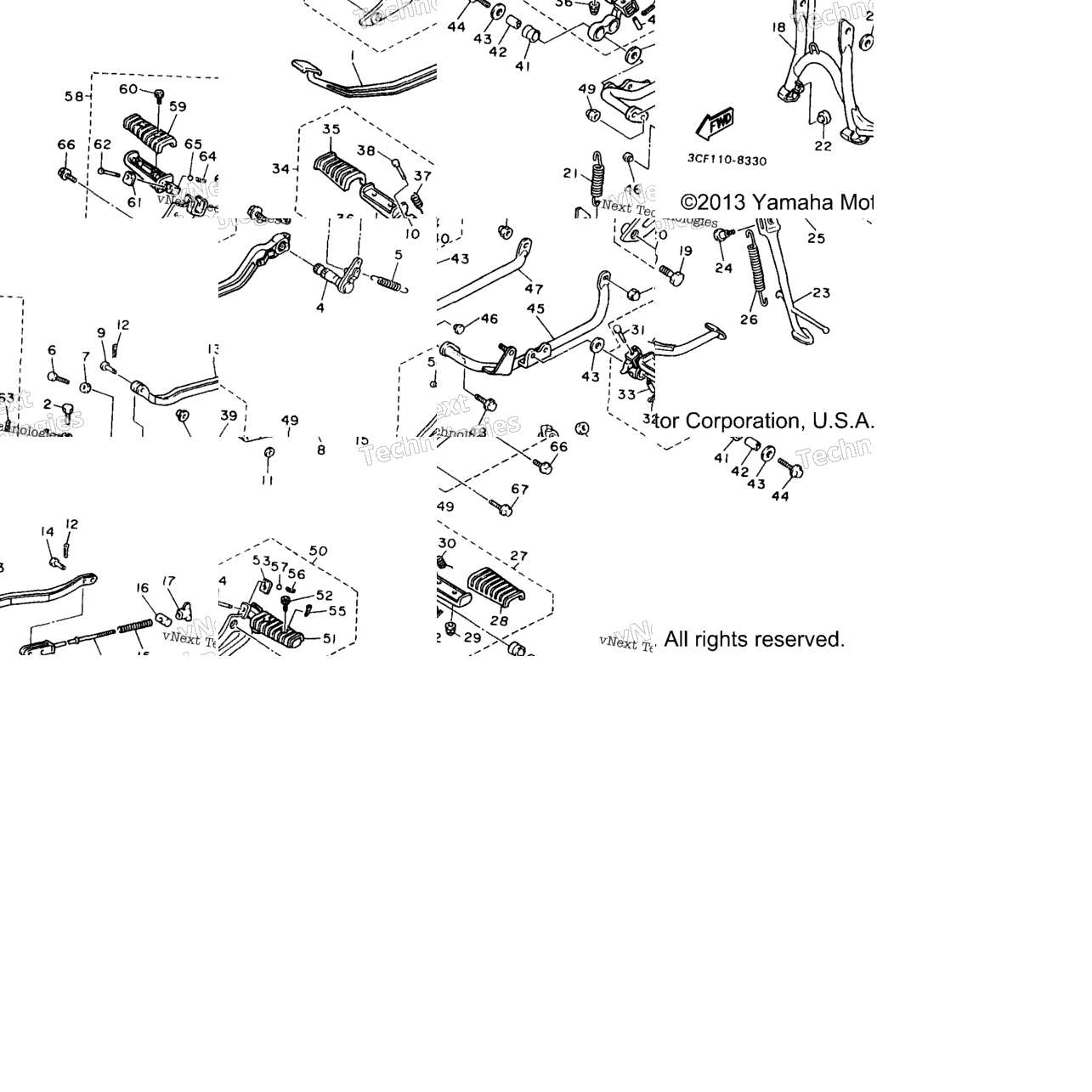 Stand Footrest