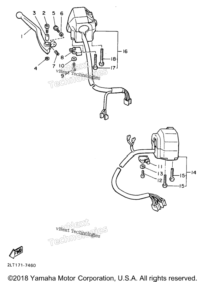 Handle Switch Lever