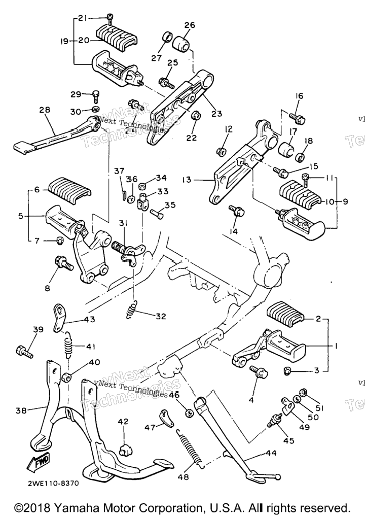 Stand Footrest