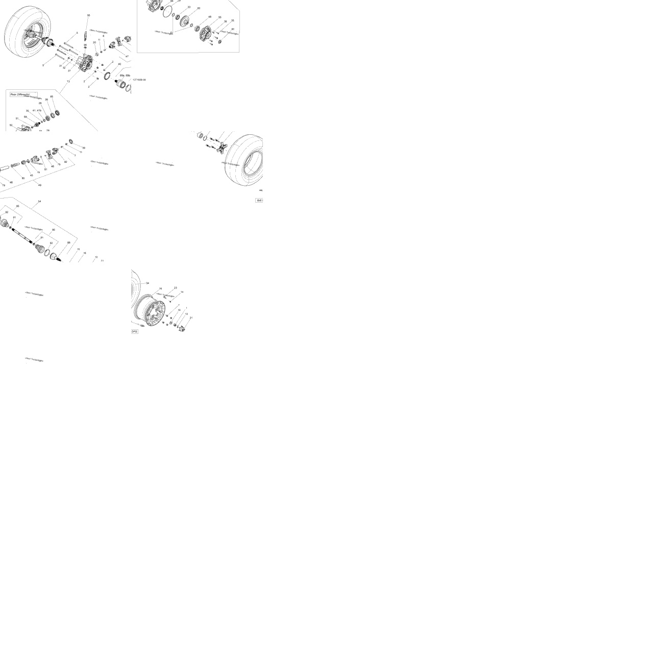 Drive System, Rear
