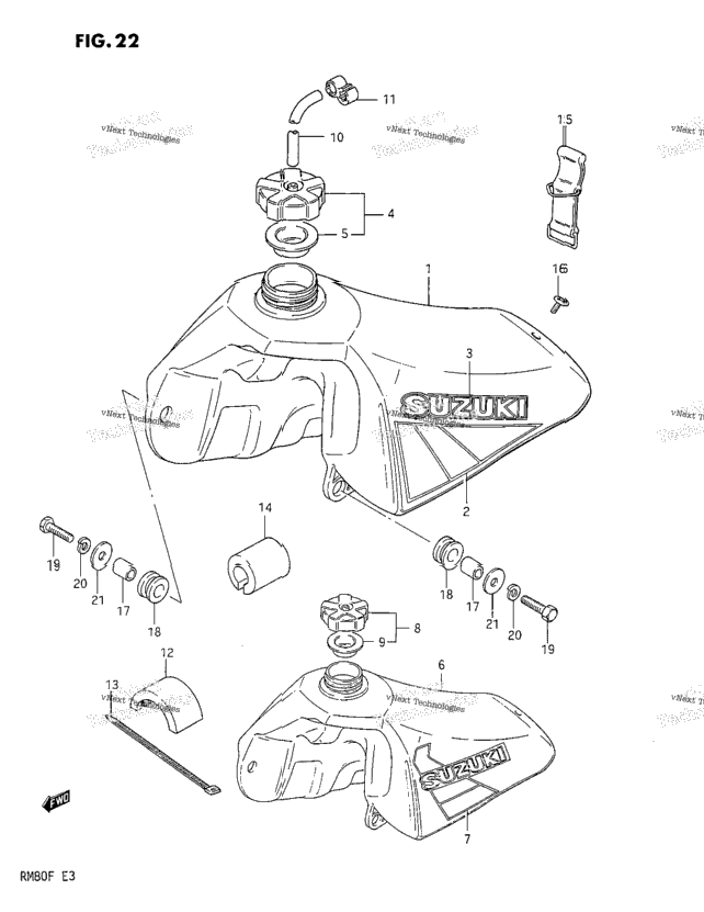 Fuel Tank (Model D/E)