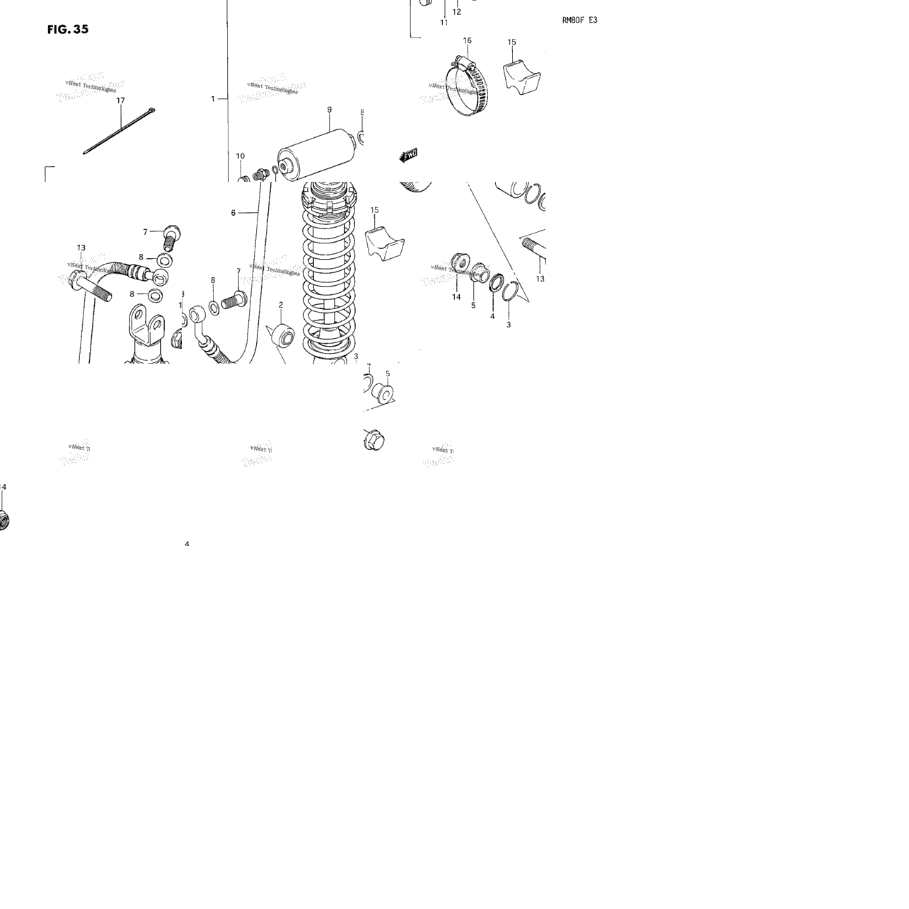 Rear Shock Absorber
