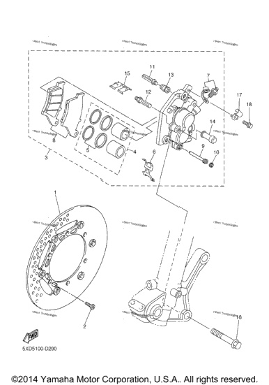 Front Brake Caliper