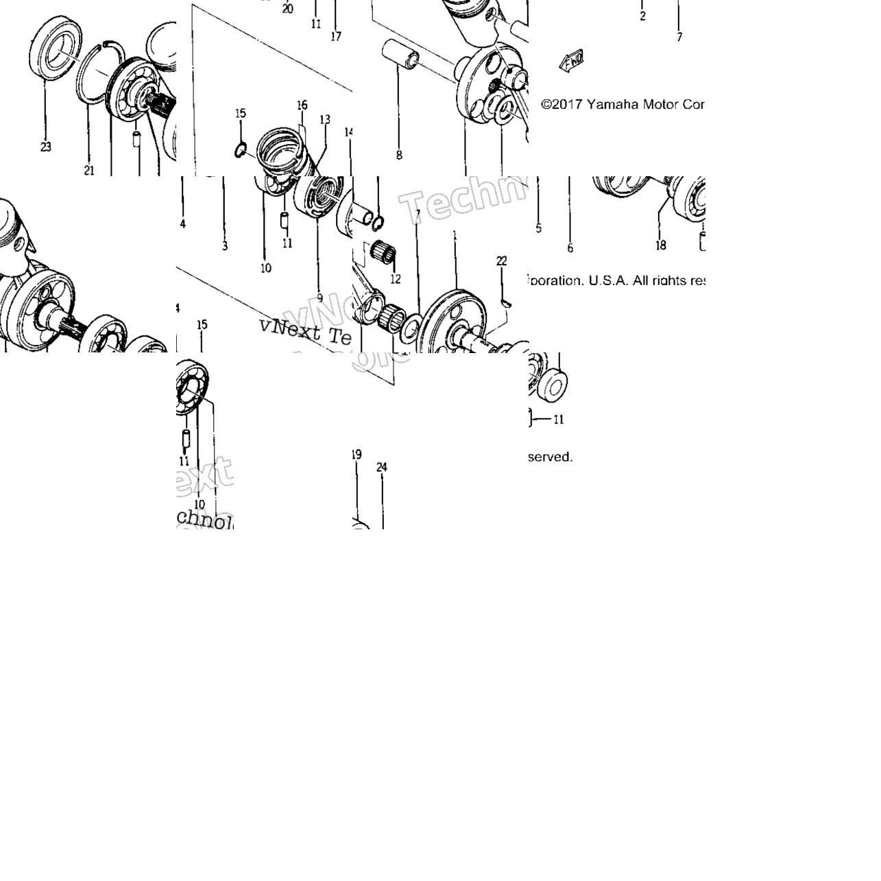 Crank - Piston