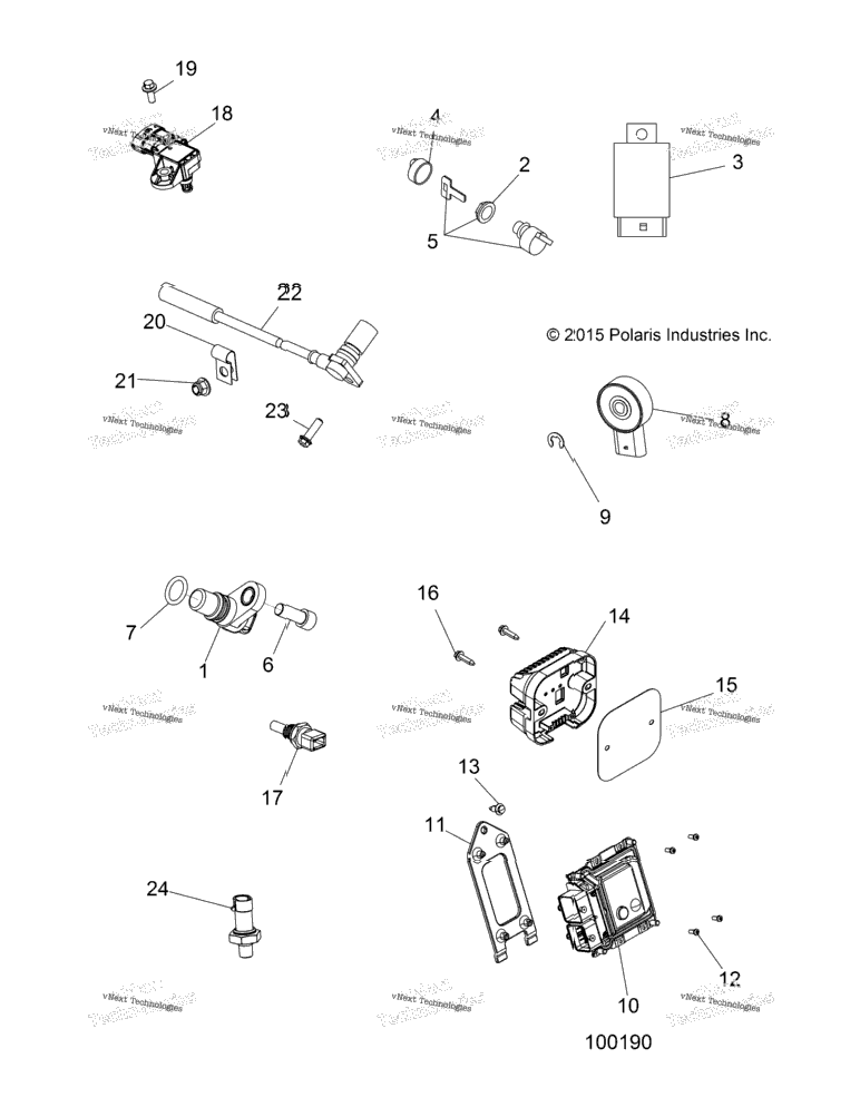 Electrical, Switches, Sensors & Ecm Modules