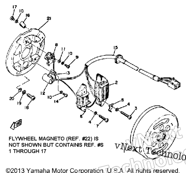 Flywheel Magneto Dt250a