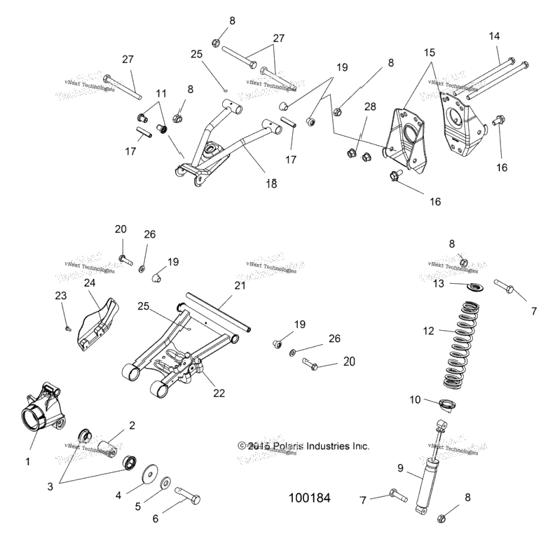 Suspension, Rear