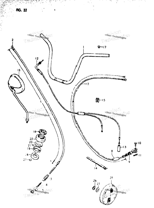 Handlebar - Cable