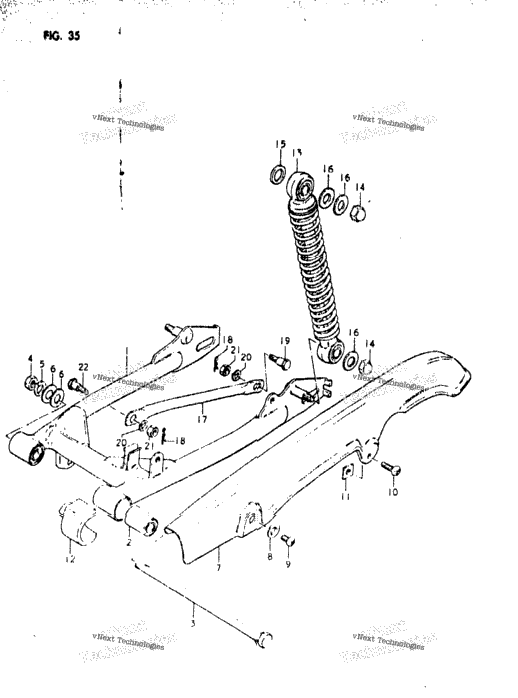 Rear Swinging Arm