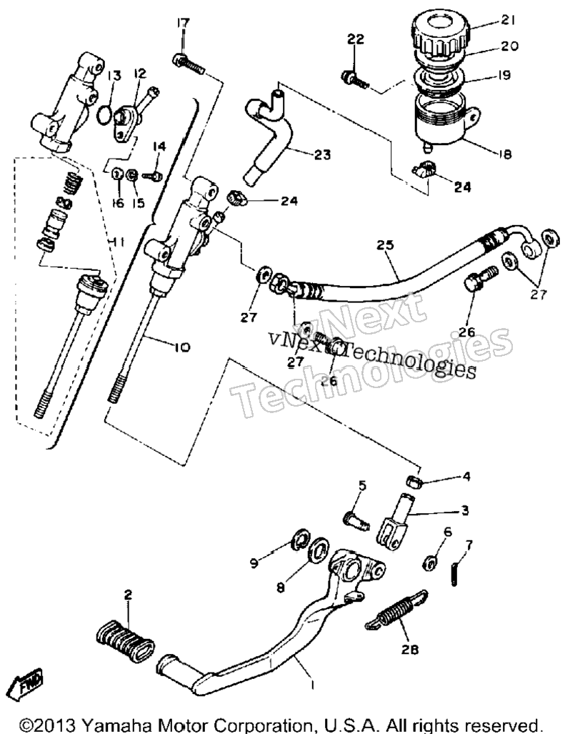 Rear Master Cylinder