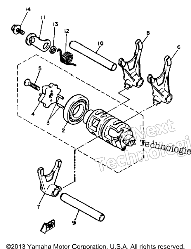 Shift Cam - Fork