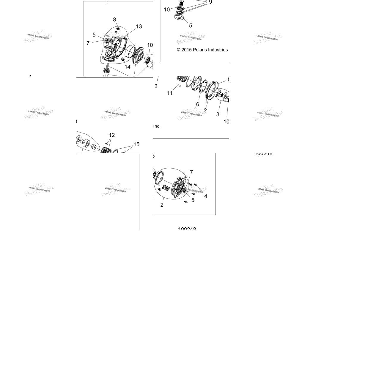 Drive Train, Front Gearcase