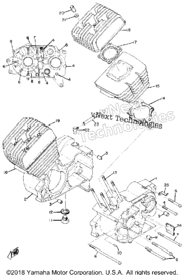 Cylinder - Crankcase