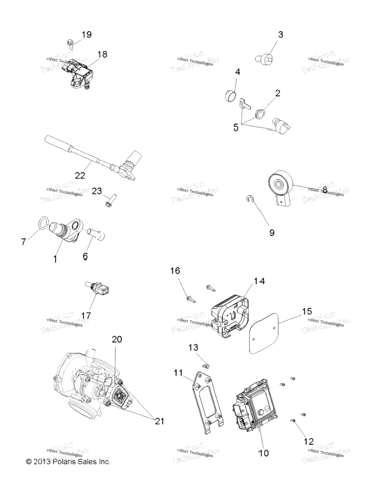Electrical, Switches, Sensors & Ecm