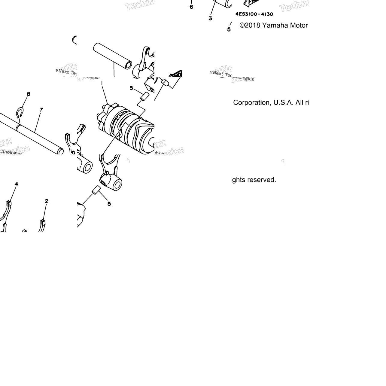 Shift Cam Fork