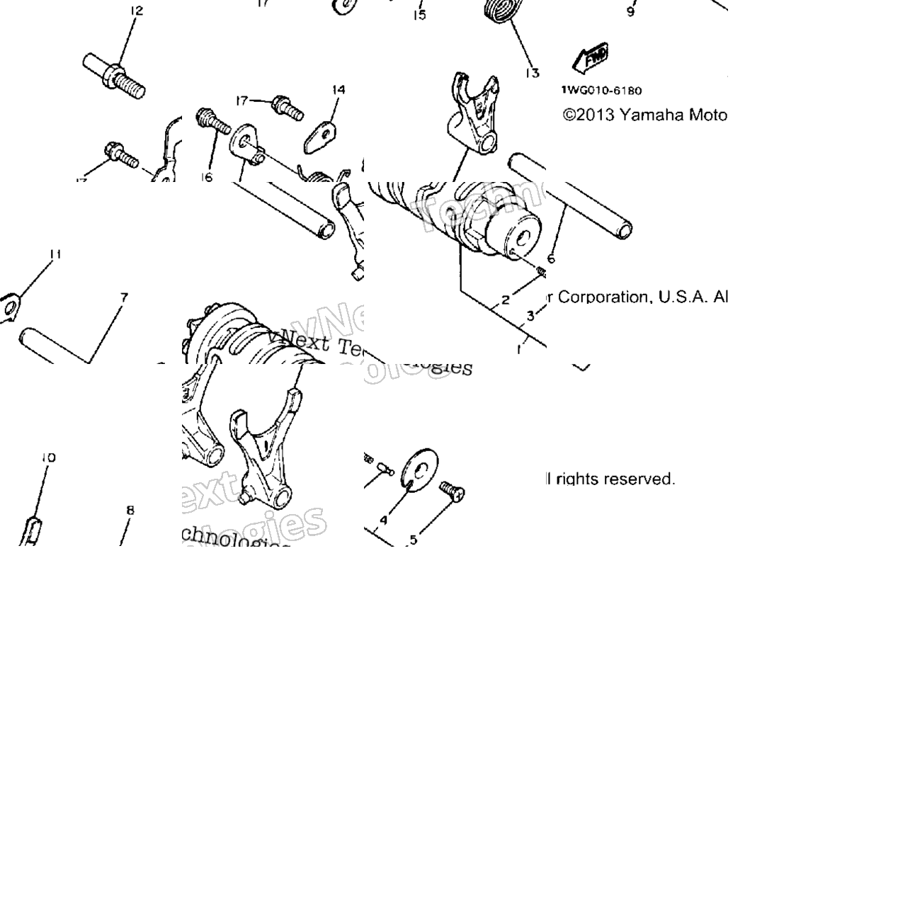 Shift Cam Fork