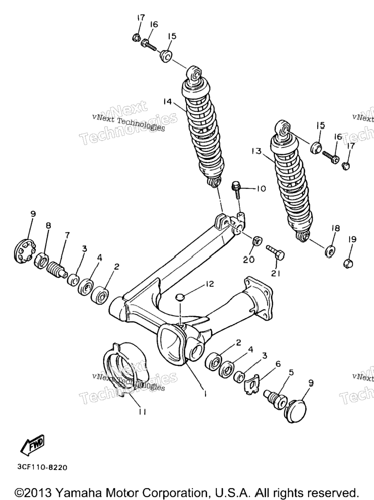 Rear Arm Suspension