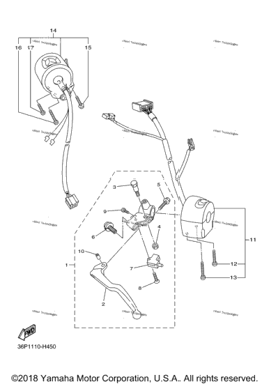Handle Switch Lever