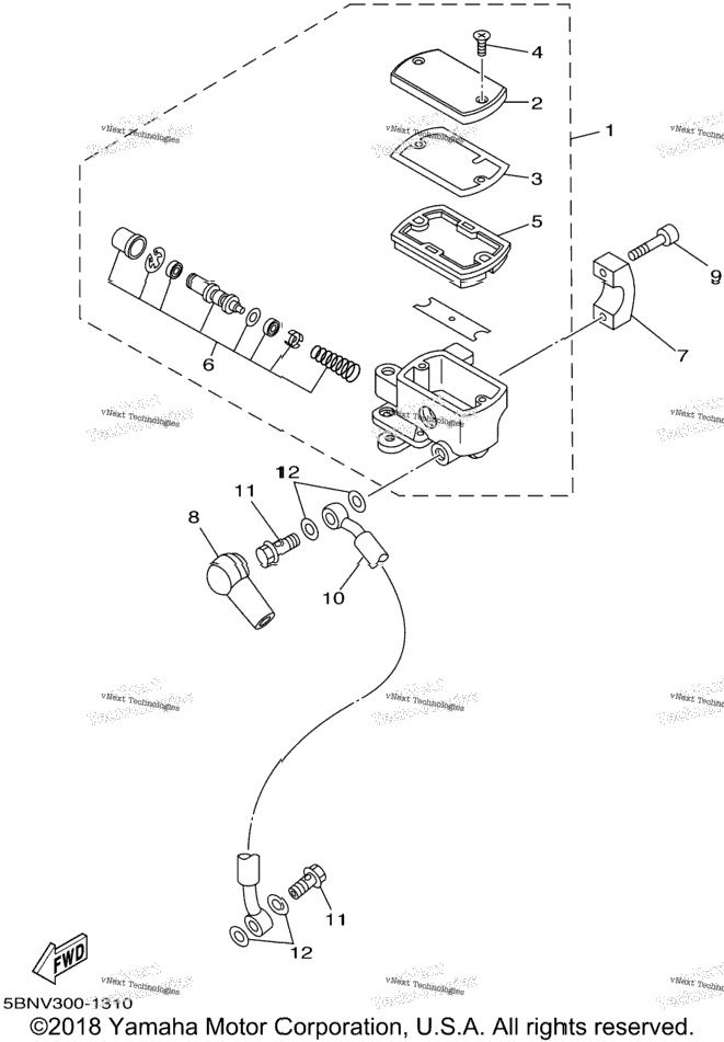 Front Master Cylinder