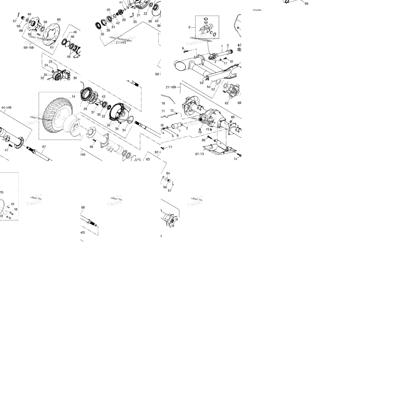 Drive System, Rear