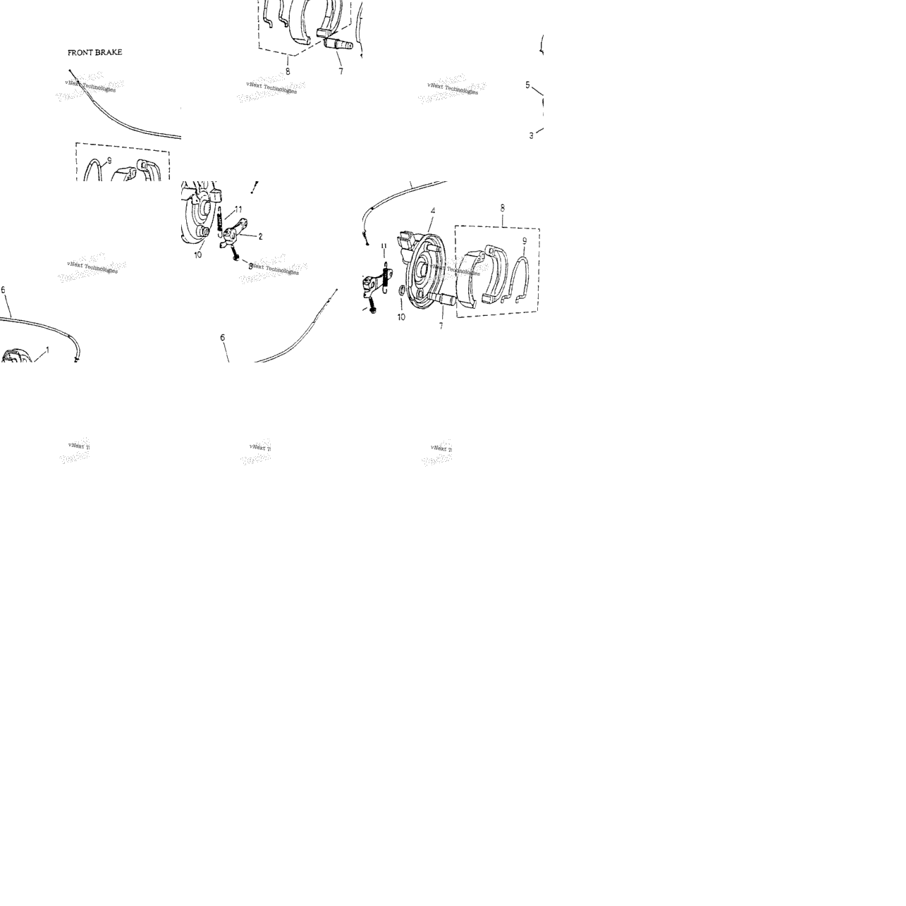 Front Brake 172A-22