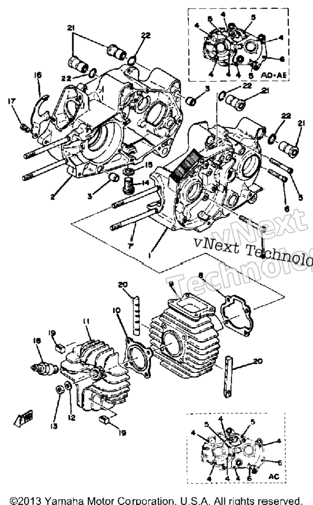 Crankcase-Cylinder