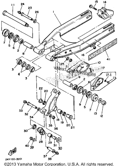 Swing Arm Yz250l