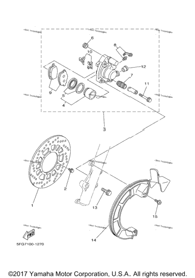 Front Brake Caliper