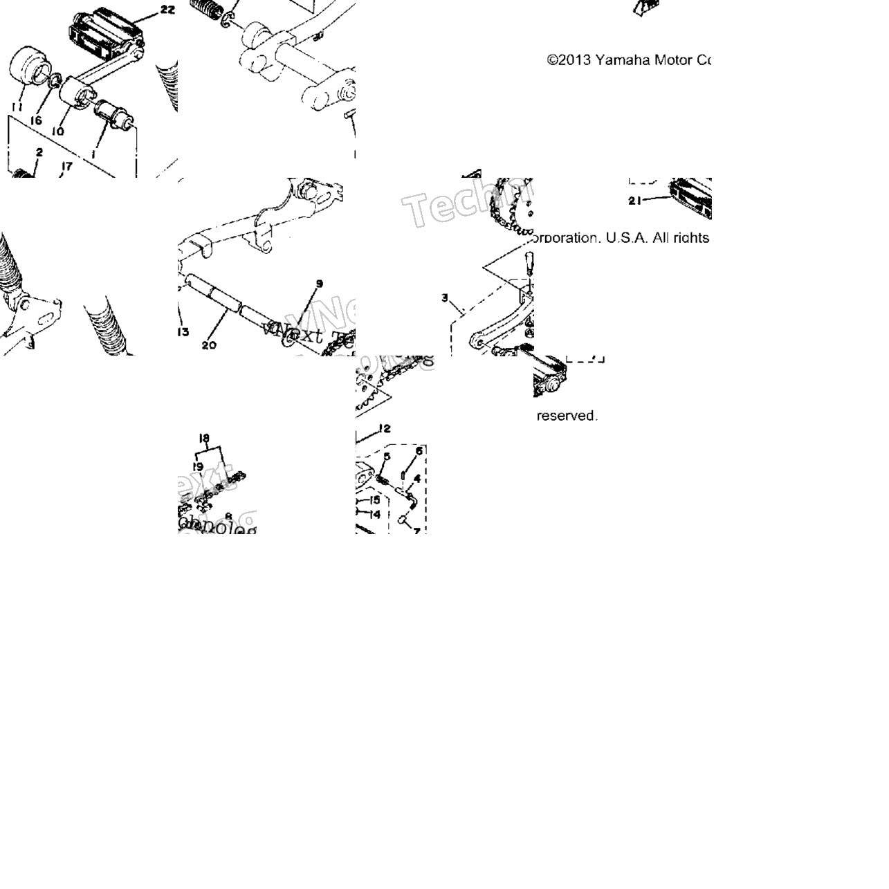 Crank - Pedal Lb50pg - Ph - Pj