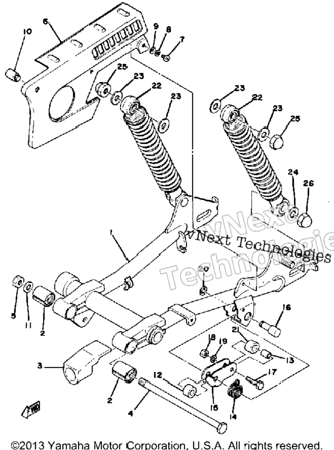 Rear Arm - Suspension Lb50pg - Ph - Pj