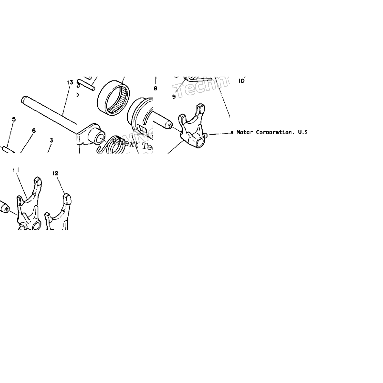 Shift Cam Fork