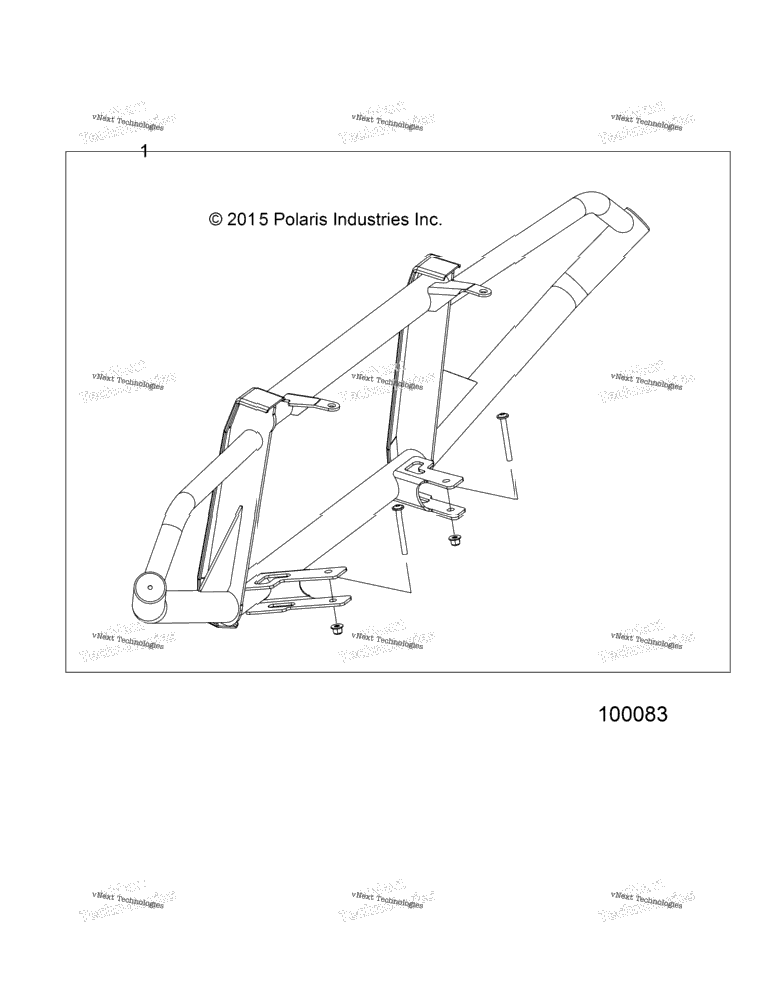 Body, Rear Brushguard A16sxe95ag/D95a9