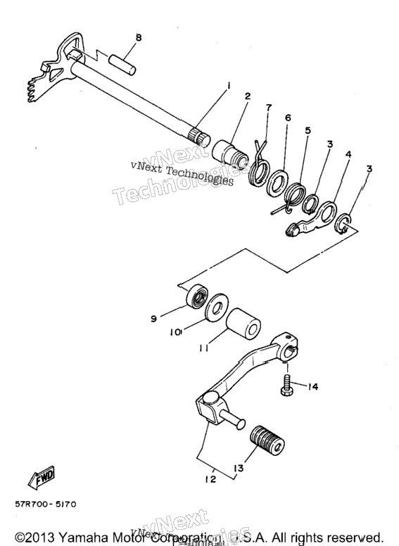 Shift Shaft