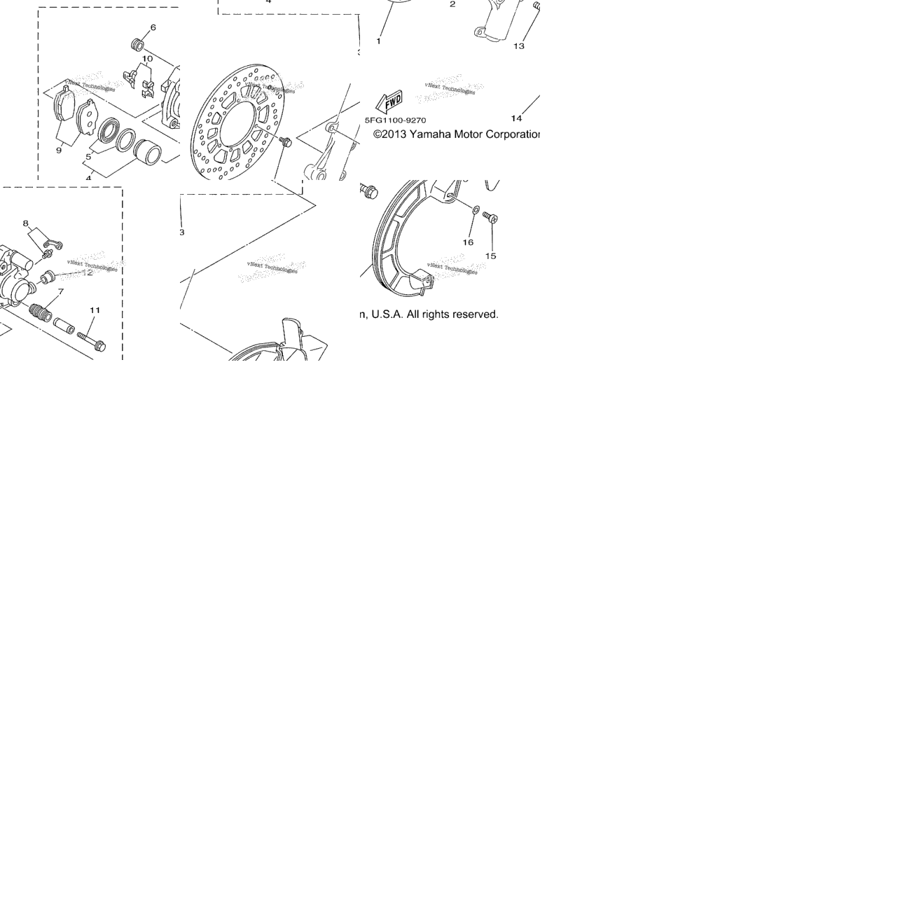 Front Brake Caliper