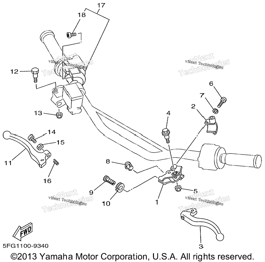 Handle Switch Lever