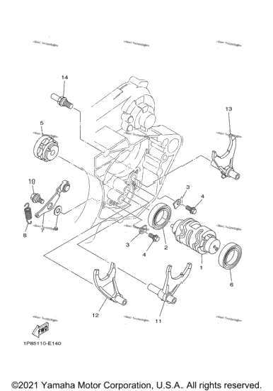 Shift Cam Fork