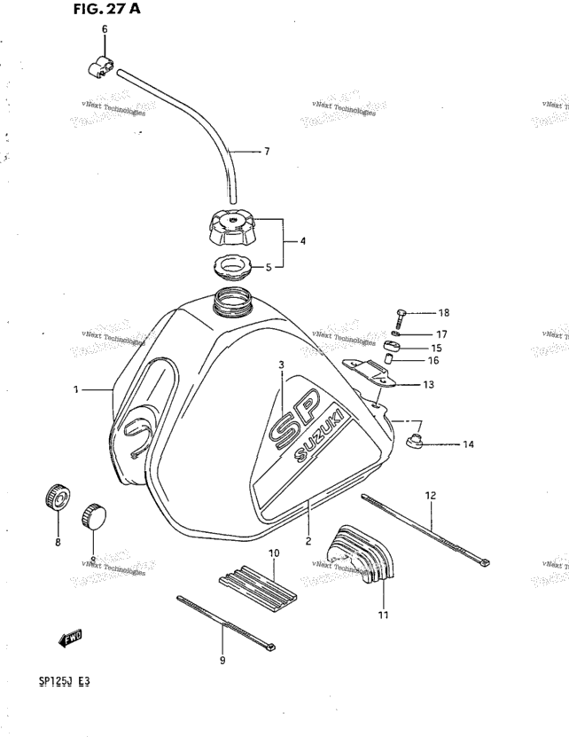 Fuel Tank (Model J)