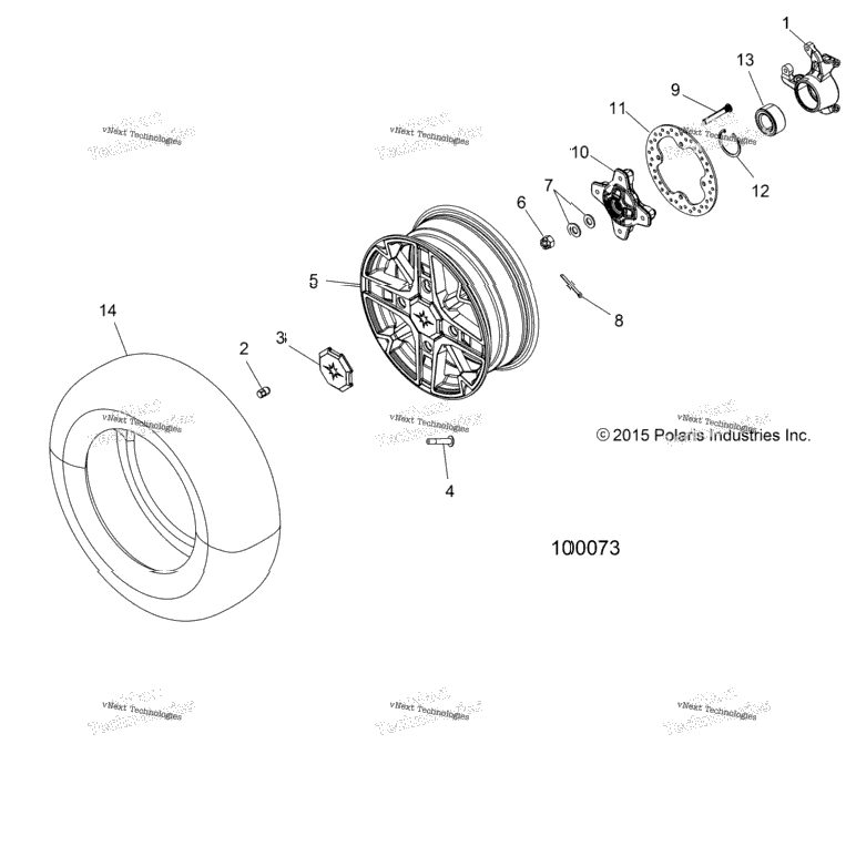 Wheels, Front & Hub