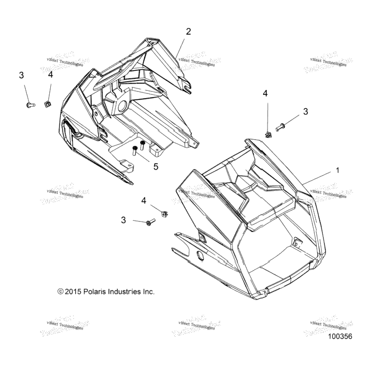 Body, Headlight Pod