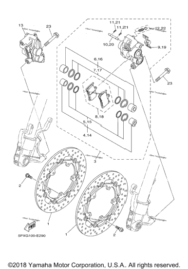 Front Brake Caliper