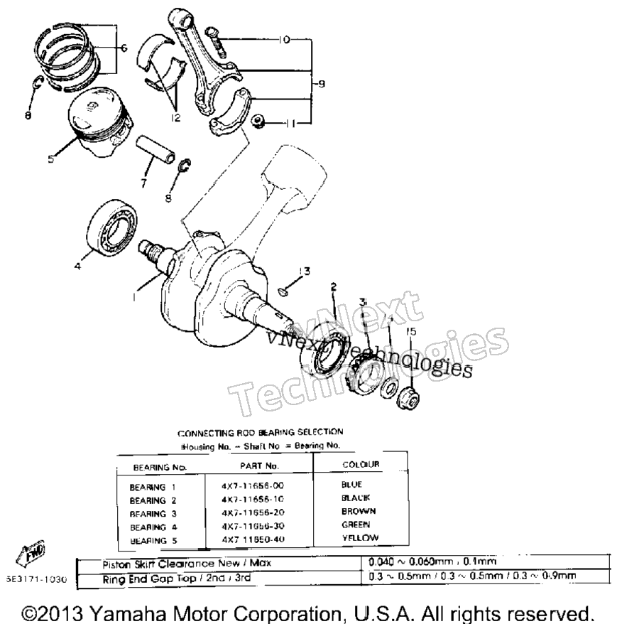 Crankshaft Piston