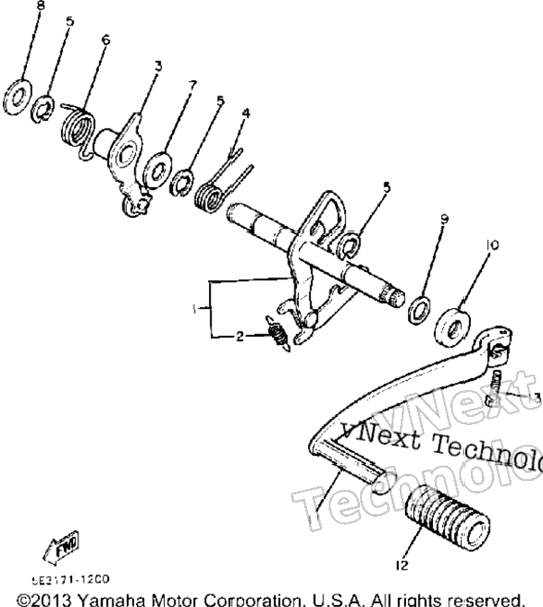 Shift Shaft Pedal