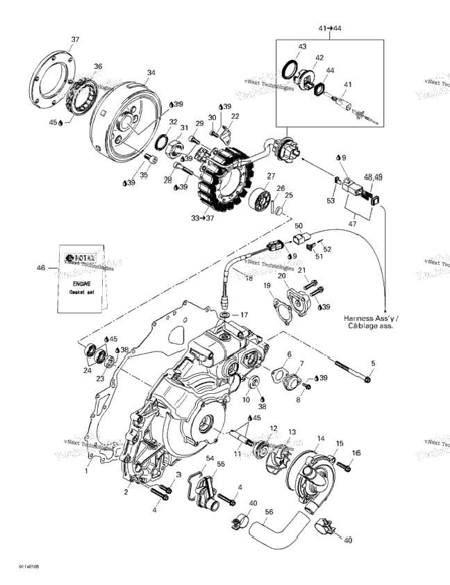 Ignition And Water Pump
