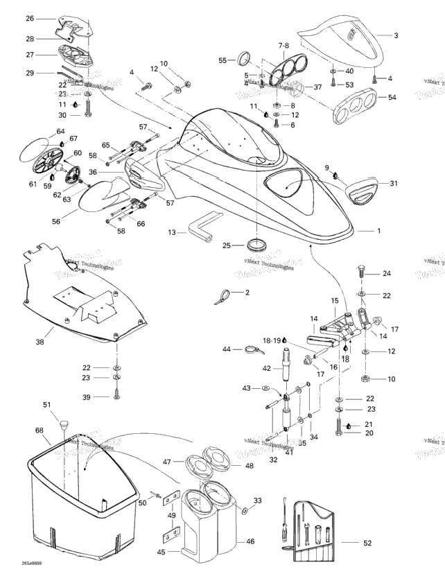 Front Storage Compartment